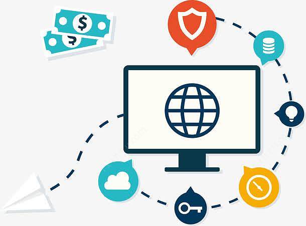 互聯網時代的矢量圖高清素材 云共享與信息服務的新紀元